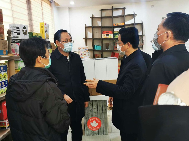 市委常委、統(tǒng)戰(zhàn)部部長王久軍到城陽區(qū)調研臺資企業(yè)復工復產情況